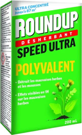 Désherbant Jardin Polyvalent Concentré – Action 2-en-1 : Mauvaises Herbes & Mousses – Résultats dès 1h – 200ml