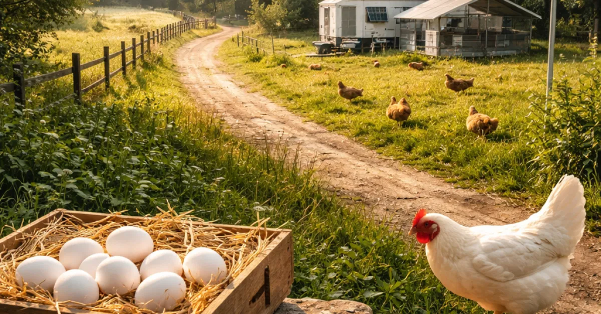 Poule oeuf blanc : comment la biotechnologie éclaire la qualité des oeufs blancs