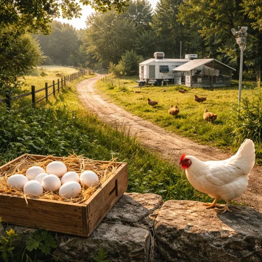 Poule oeuf blanc : comment la biotechnologie éclaire la qualité des oeufs blancs